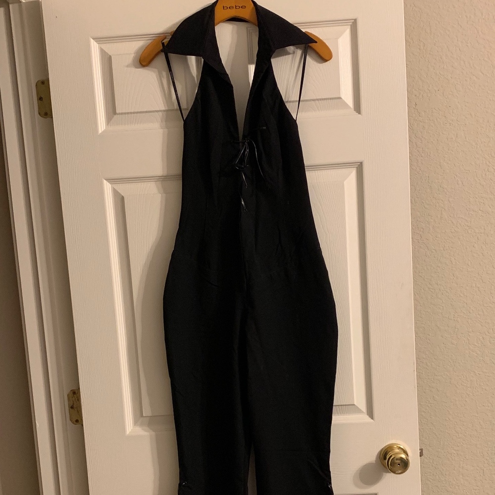 BeBe Black Small Woman's One Piece